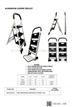 ALUMINIUM LADDER TROLLEY