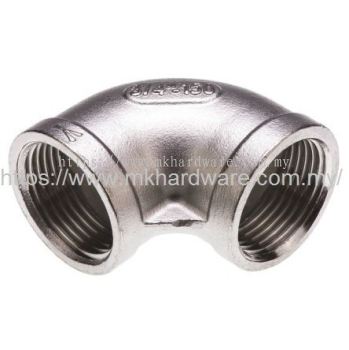 STAINLESS STEEL EQUAL ELBOW 90°