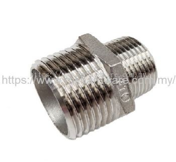 STAINLESS STEEL REDUCING NIPPLE