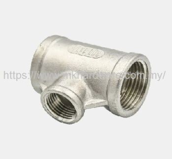 STAINLESS STEEL REDUCING TEE