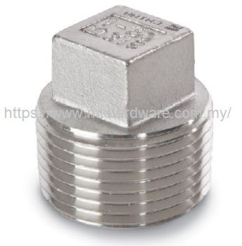 STAINLESS STEEL SQUARE PLUG