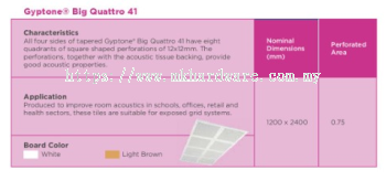 Gyproc® Big Quattro 41