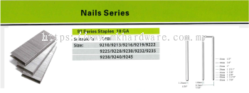 AIR NAIL 92 SERIES STAPLES 18 GA