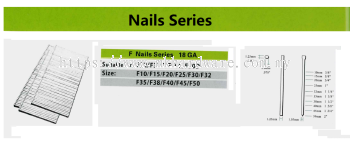 AIR NAIL F NAILS SERIES 18 GA