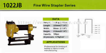 MEITE FINE WIRE STAPLER SERIES 1022JB