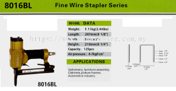 MEITE FINE WIRE STAPLER SERIES 8016BL