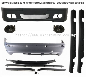 BMW 3 SERIES E46 M-SPORT CONVERSION 1997- 2006 BODY KIT BUMPER