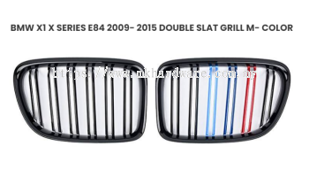 BMW X1 X SERIES E84 2009- 2015 DOUBLE SLAT GRILL M- COLOR