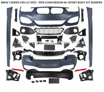 BMW 1 SERIES F20 LCI 2012- 2019 CONVERSION M-SPORT BODY KIT BUMPER