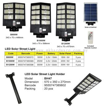 LED SOLAR STREET LIGHT