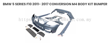 BMW 5 SERIES F10 2011- 2017 CONVERSION M4 BODY KIT BUMPER