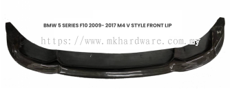 BMW 5 SERIES F10 2009- 2017 M4 V STYLE FRONT LIP