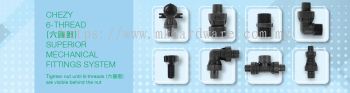 CHEZY 6 THREAD HDPE MECHANICAL FITTING SYSTEM