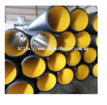 WEIDA庐 DOUBLE WALL CORRUGATED HDPE PIPE AND FITTINGS