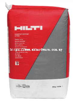 HILTI FIRESTOP SEALANTS, SPRAYS, AND COATINGS CP 636 FIRESTOP MORTAR