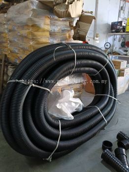 SINGLE WALL CORRUGATED HDPE PIPE