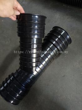 HDPE CORRUGATED PIPE 45 DEGREE BRANCH