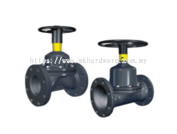 DIAPHRAGM VALVE WEIR/STRAIGHT THROUGH TYPE