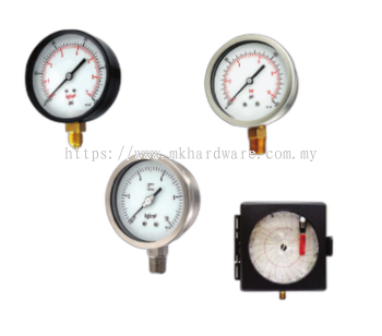 PRESSURE GAUGE & RECORDER