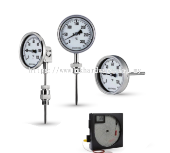 TEMPERATURE GAUGE & RECORDER (BI-METAL)