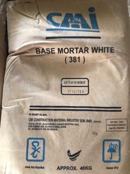 CMI BASE MORTAR WHITE 381