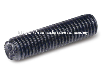 SOCKET HEAD SET SCREW @ KNURLED POINT