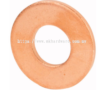 FLAT WASHER OD SMALL ( COPPER )