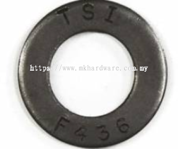 F436 HARDEN FLAT WASHER