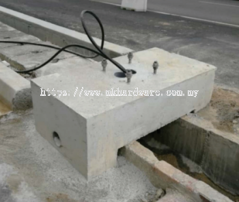 CONCRETE FOOTING FOR STREET LIGHTING POLES