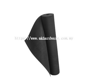 RUBBER SHEET WITH FABRIC TEXTURE SURFACE