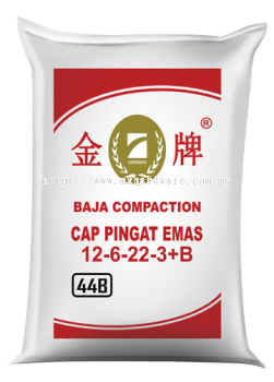 CAP PINGAT EMAS 12 6 22 3 + B (44B)