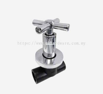 FENGYE HDPE CHROME HANDLE STOP VALVE