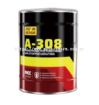 A-308 HYDROPНОВС POLYURETHANE LEAK STOPPER GROUTING