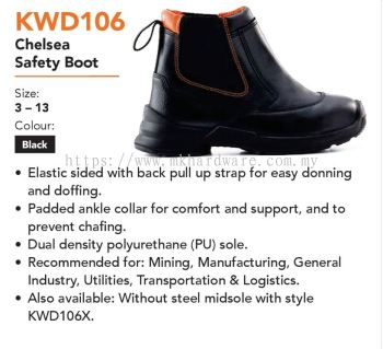 KING'S KWD106 CHELSEA SAFETY BOOT