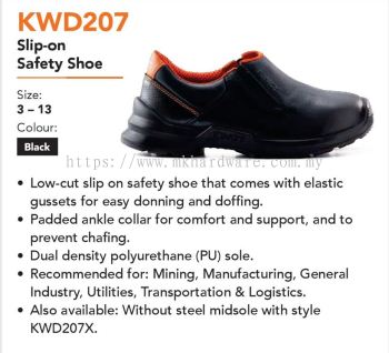 KING'S KWD207 SLIP-ON SAFETY SHOE