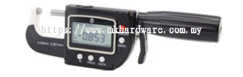 HIGH PRECISION INDICATING SNAP MICROMETER WITH BT 3221-025BT