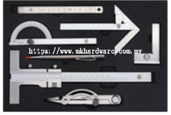 MEASURING TOOLS SET-7PCS/SET 2701-7A