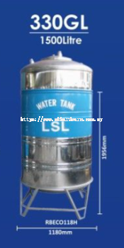 STAINLESS STEEL WATER TANK - RBECO118H