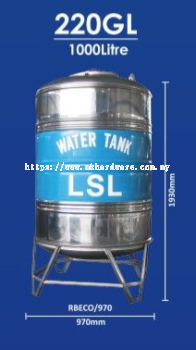 STAINLESS STEEL WATER TANK - RBECO/970