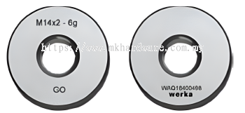 THREAD RING GAUGES - METRIC THREAD, GO END 5110-04-9G