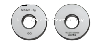 THREAD RING GAUGE - METRIC FINE THREAD, GO END 5110-02-4G