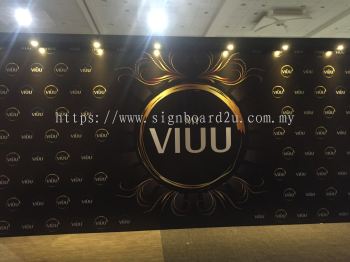 Backdrop with Lighting System | Event Fair Shopping Mall Exhibition Trade Expo Booth Festival | Supply Install | Malaysia