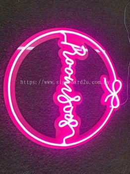 Led neon light bar lettering & logo design signage factory direct sales 