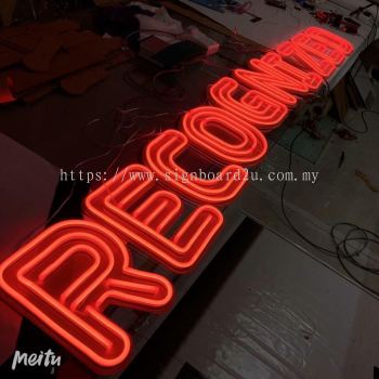 Led neon light bar lettering & logo design signage factory direct sales 