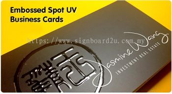 Uv sport name card