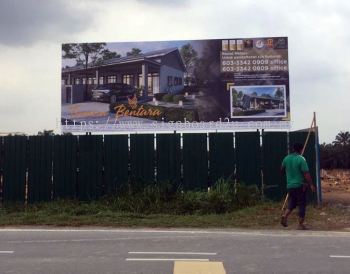 Billboard | Construction Site Project Sign Board Malaysia | Papan Iklan Projek Tapak Pembinaan | Property Real Estate | Manufacturer Supplier Installer | Near Me Klang Valley KL