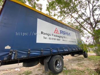 RENGO PACKAGING MALAYSIA SDN BHD TRUCK CONTAINER CANVAS PAINTING AT SHAH ALAM, SELANGOR