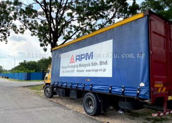 RENGO PACKAGING MALAYSIA SDN BHD TRUCK CONTAINER CANVAS PAINTING AT SHAH ALAM, SELANGOR