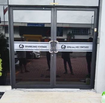 Glass Door Frosted Sticker Malaysia | For Warehouse Factory Office Hospital University Pejabat Syarikat | Manufacturer Supplier Installer | Bandar Puteri Klang Valley KL