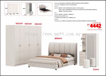 WLS-LUNA BEDROOM SET